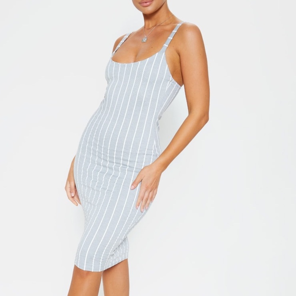 PrettyLittleThing Striped Dress
